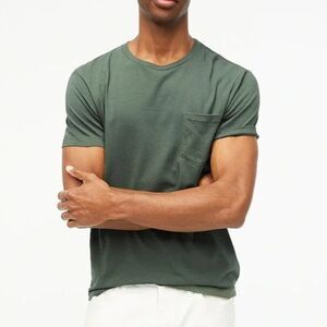 J. crew Factory 53362 Cotton Washed Jersey Tee For Men NWT - flaw size m